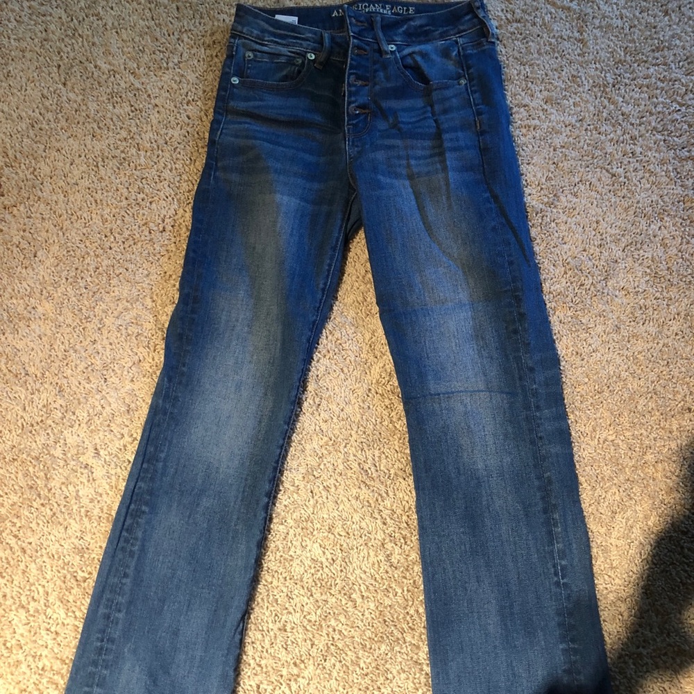 American Eagle straight leg jeans (size 4)